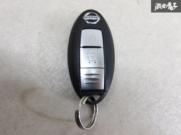 【保証付!!】 NISSAN 日産 純正 E12 ノート キーレス リモコンキー 2ボタン 実働車外し 在庫有 カギ 鍵 キー 2013年式 即納 棚9-3-J拍卖