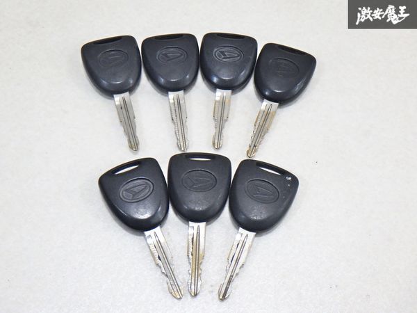 【保証付!!】 ダイハツ 純正 キーレス リモコンキー 2ボタン 実働車外し ムーヴ ミラ等 7個 カギ 鍵 キー 即納 棚 26-1拍卖