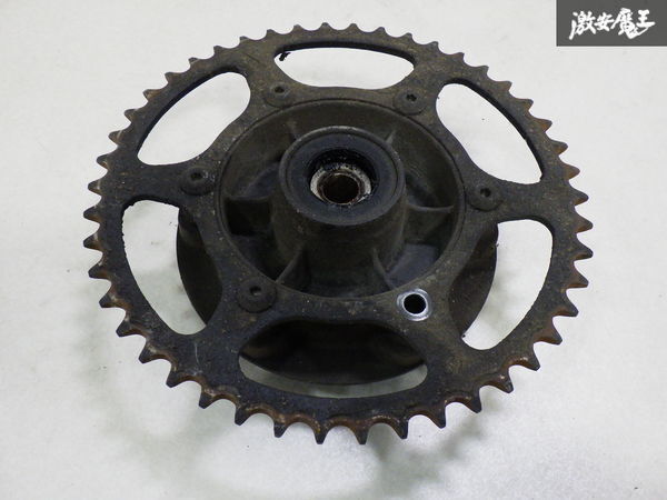 【ギア欠け無!】 YAMAHA ヤマハ 純正 46X FZ400R リア スプロケット ギア 本体のみ 外径:約24cm 即納 在庫有 棚24-1拍卖