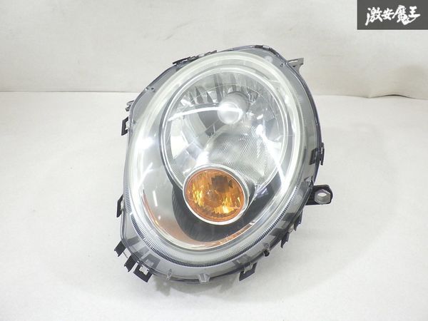 【レンズ傷少なめ】 MINI ミニ 純正 R56 クーパー ハロゲン ヘッドライト ヘッドランプ 片側のみ 0301225701 即納 棚14-3拍卖