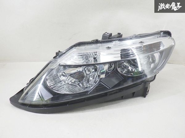 【レンズ割れ無し!】 ホンダ 純正 GJ5 エアウェイブ 2005年 ハロゲン ヘッドライト ヘッドランプ 片側のみ KOITO 100-22591 即納 棚14-1拍卖