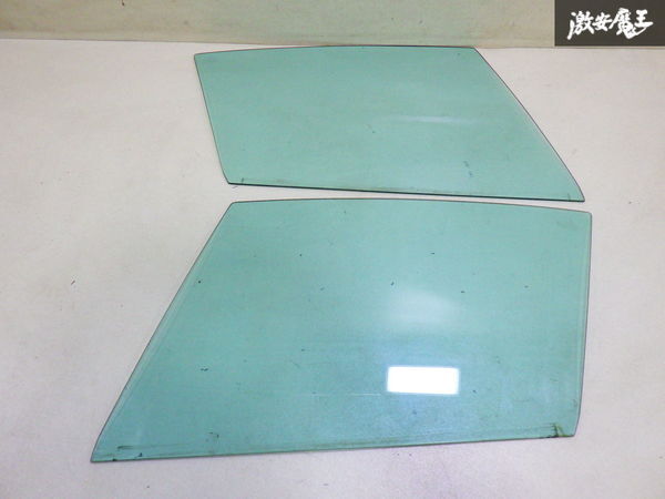 【希少!】 PORSCHE ポルシェ 純正 1990年 911 964 ドア ガラス 左右 セット 純正ガラス 外装 ウィンドゥ 43R-001026 即納 在庫有 棚拍卖