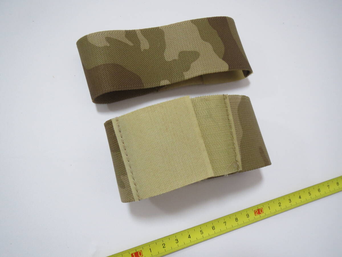 実物 アメリカ軍 裾止めバンド マジックテープ ブーツバンド 迷彩 3カラー 戦闘服 迷彩パンツ拍卖