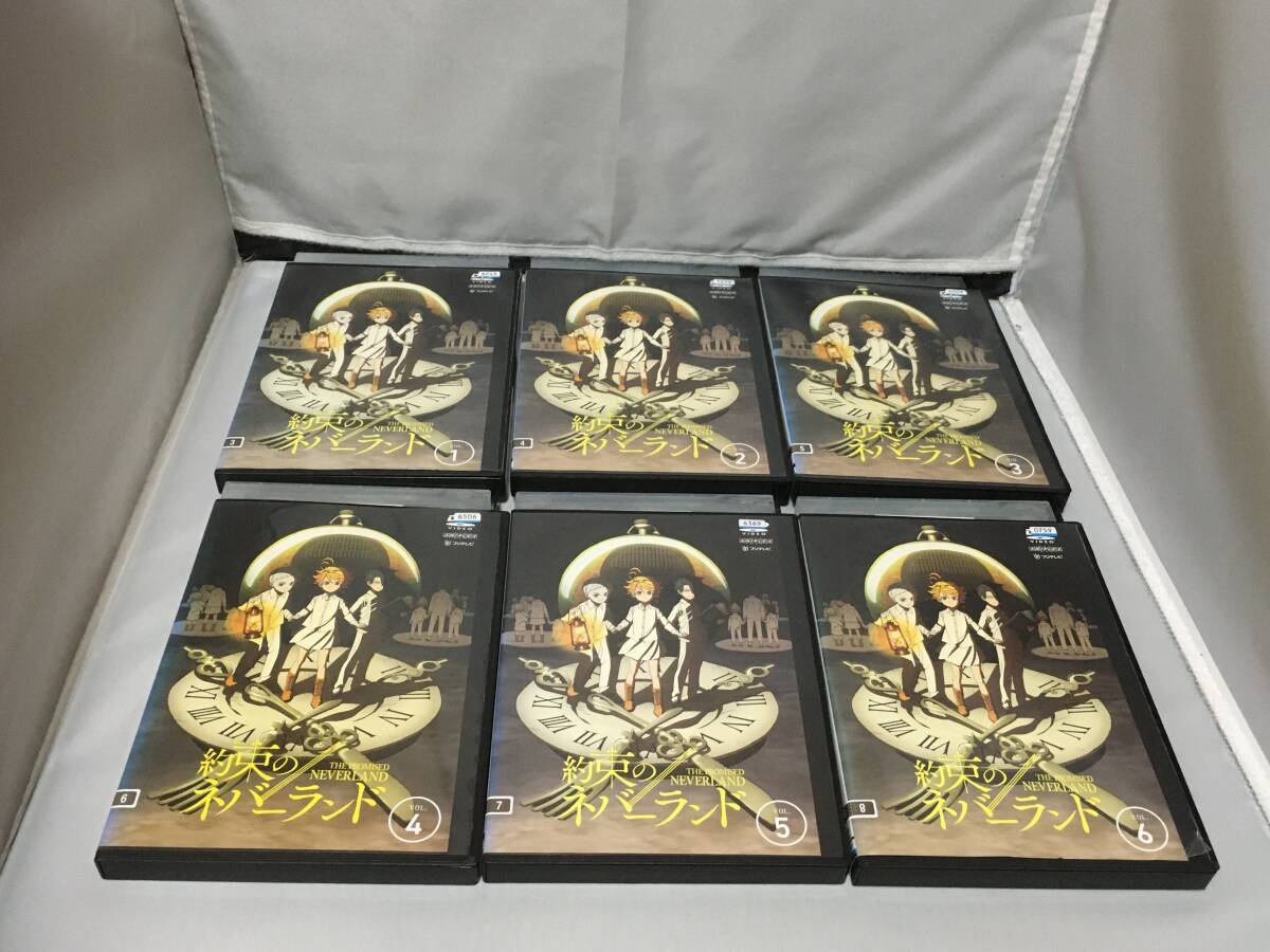 DVD 約束のネバーランド 全6巻セット レンタル拍卖