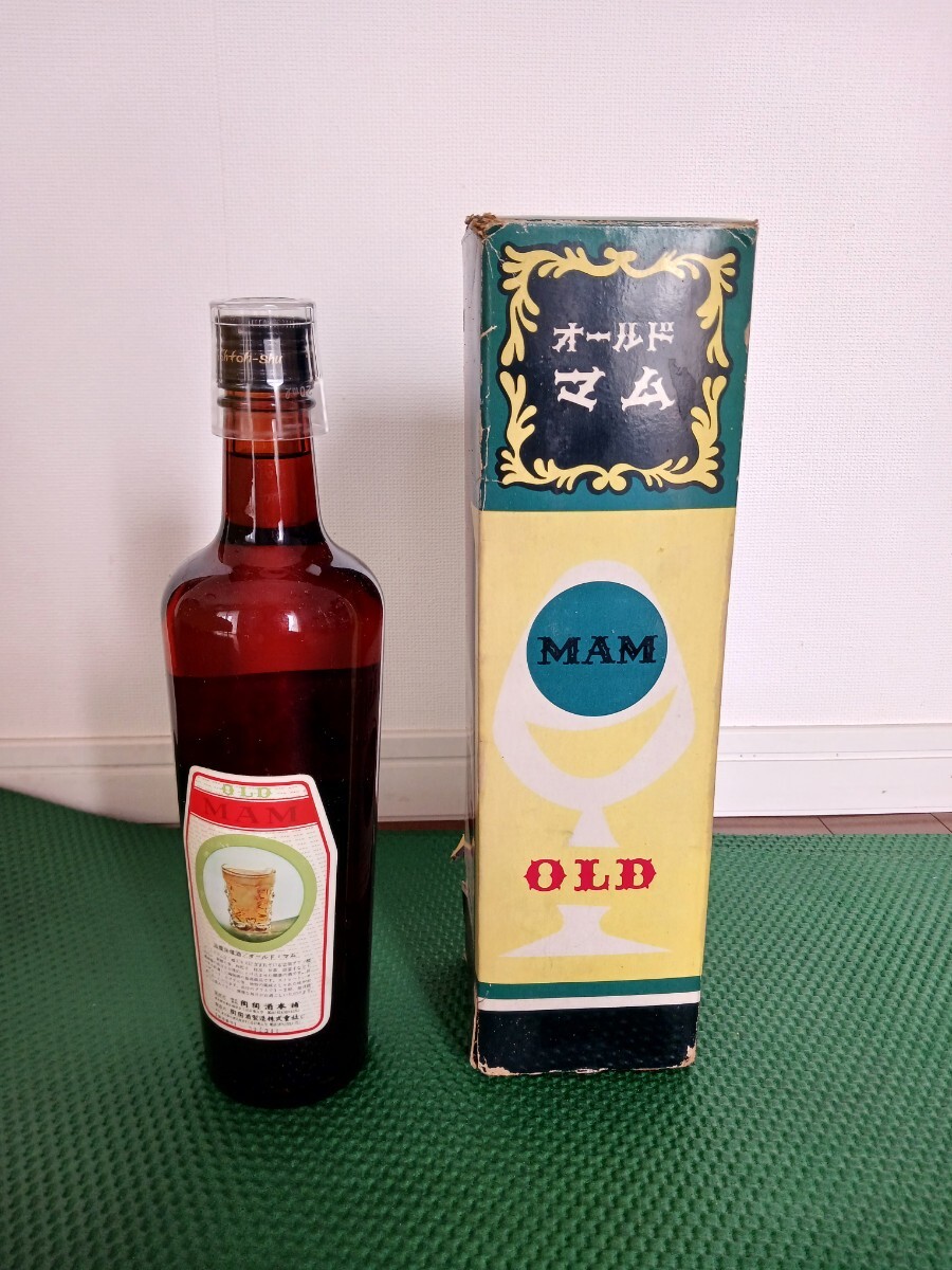 未開栓 オールドマム 720ml OLD MAM 薬味酒 29% 箱付 拍卖