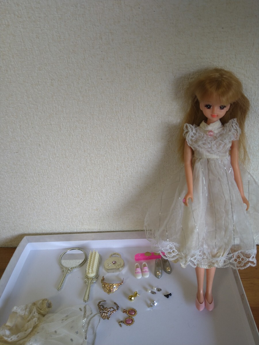 ■タカラ JAPAN 初代ジェニーちゃん 27cm 他 ドレス 小物 アクセサリー レトロドール 人形拍卖