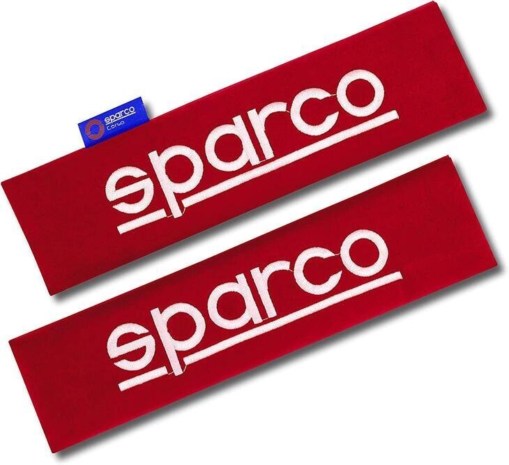 ★sparco ショルダーパッド NEWモデル★sparcoロゴ・レッド 2個入り(SPARCO CORSA/SPC1204RD-J)拍卖