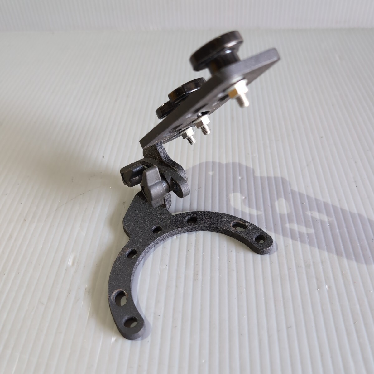 a97 バイク用 タンクマウント ジアイー ZIAYI LYCSBD9 GPS、携帯、カメラブラケット 鉄製つや消し黒色 中古品 送料込み拍卖