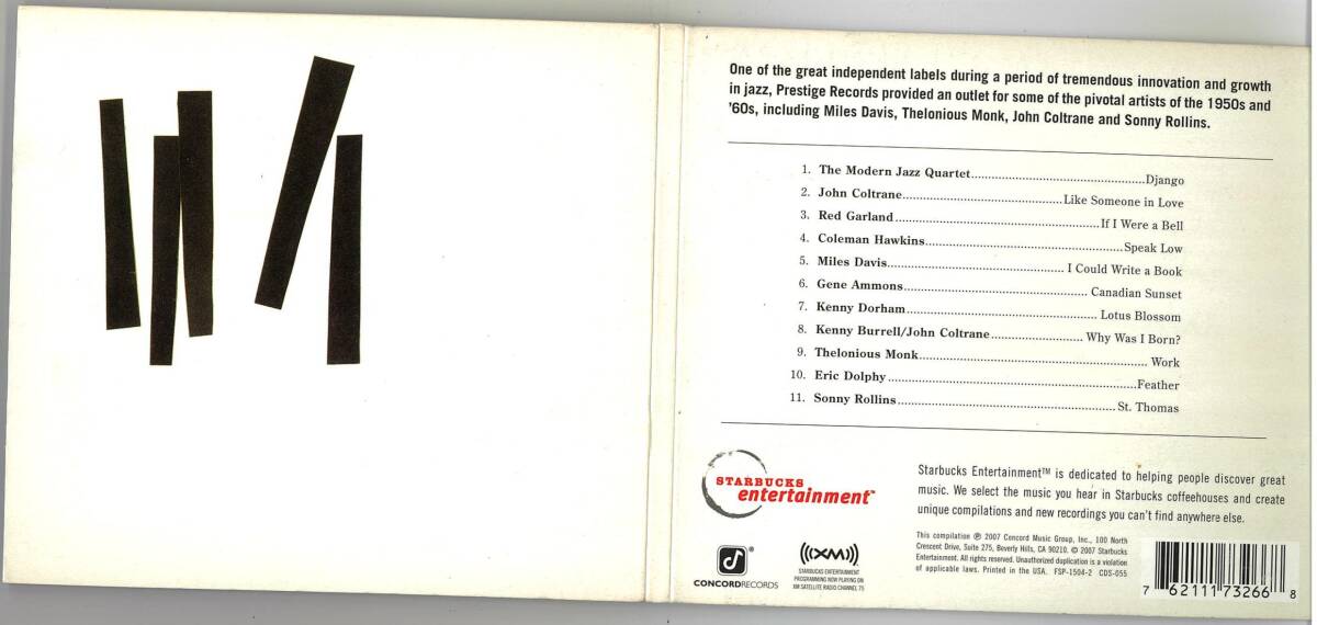 CD//PRESTIGE JAZZ 紙ジャケ拍卖