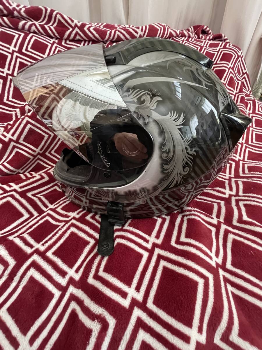 XPEED XCF-3000 カーボンヘルメット ブラック系 XL バイクウェア メンズ拍卖