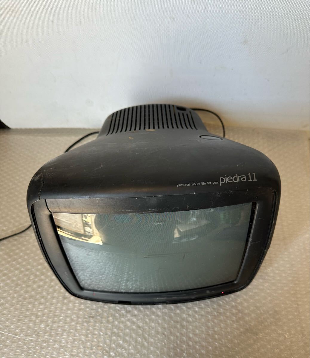 昭和レトロ パナソニック カラーテレビブラウン管テレビ TH-11U1 88年製【通電ジャンク品】拍卖