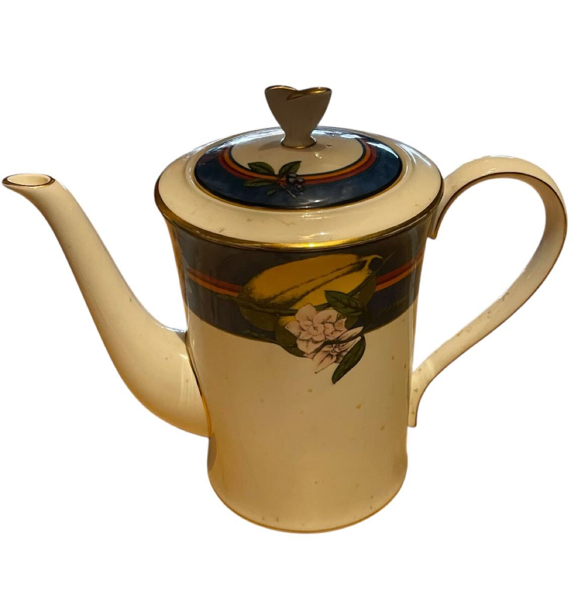 MIKASA Royal Garden BONE CHINA 磁器ポット コーヒーポット ティーポット拍卖