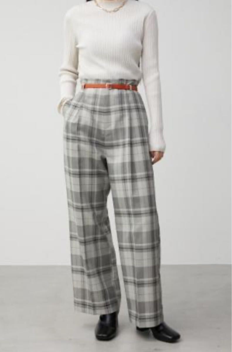 AZUL by moussy アズールバイマウジー チェックパンツ size M拍卖