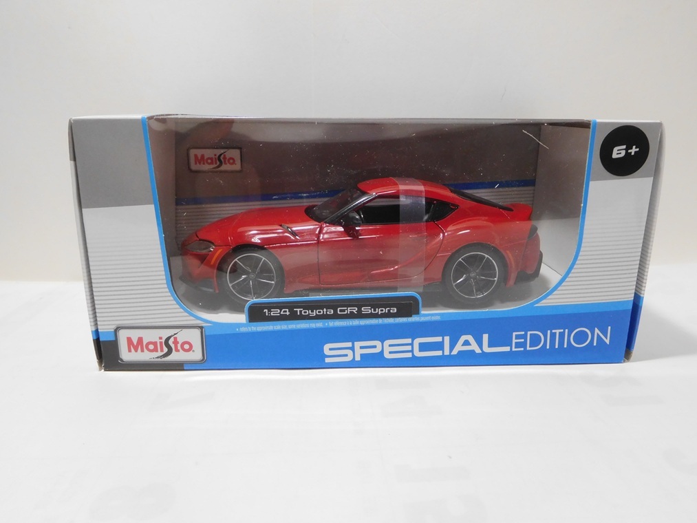 ◎マイスト 1/24 トヨタ GRスープラ 2021 レッド 拍卖