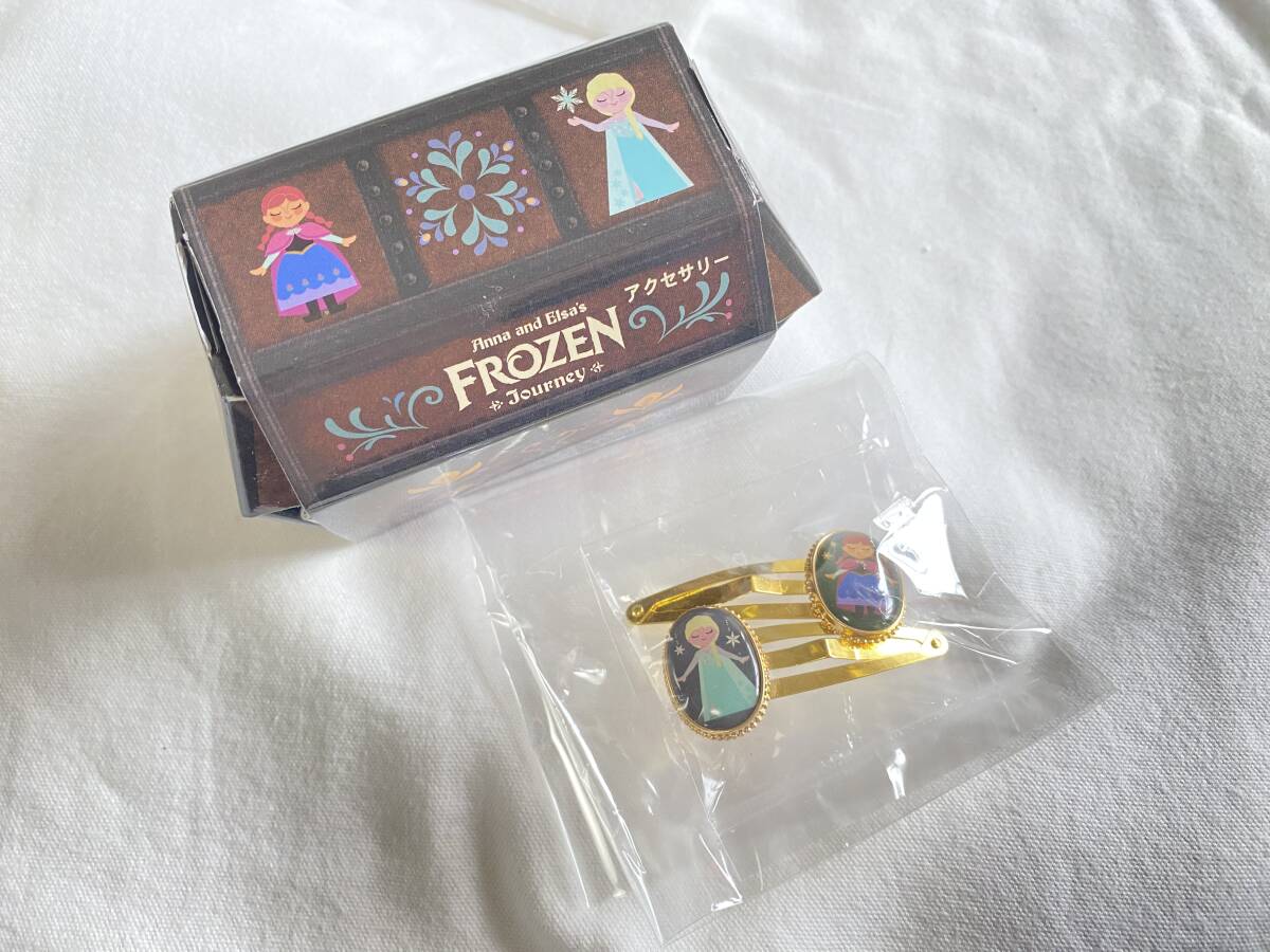 ディズニー★TDS ディズニーシー アナとエルサのフローズンジャーニー アクセサリー パッチン2個セット 未使用 拍卖