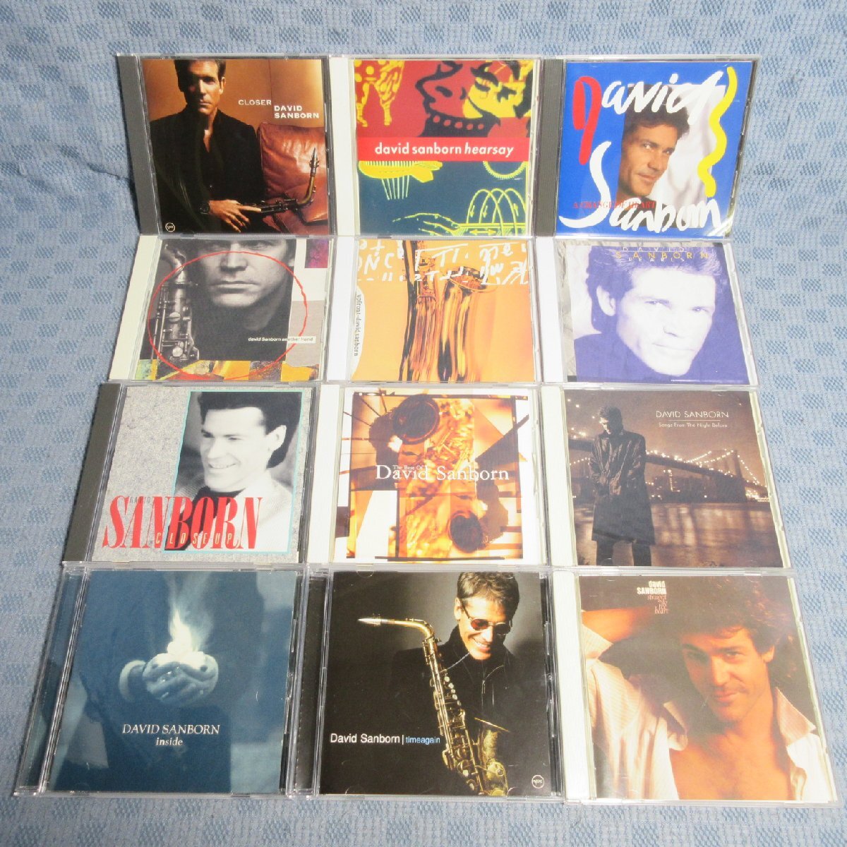 JA934●デイヴィッド・サンボーン(DAVID SANBORN) CD12点セット ほぼ国内盤拍卖