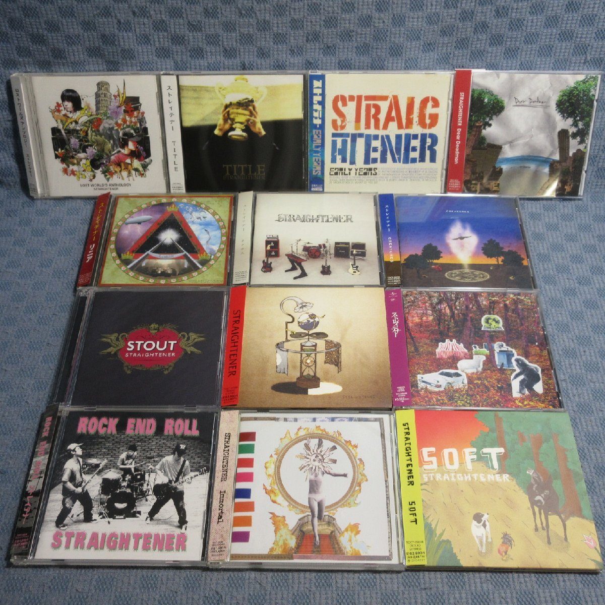 JA940●ストレイテナー アルバム「SOFT/Behind The Scene/STOUT/CREATURES/ネクサス」等 CD13点セット拍卖