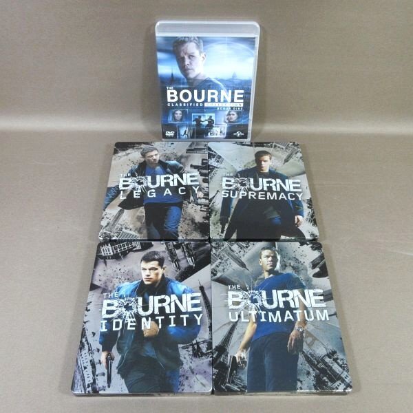 KA704●「ボーン・クアドリロジー スチールブック仕様 Amazon.co.jp限定」4作品Blu-ray+特典DVD拍卖