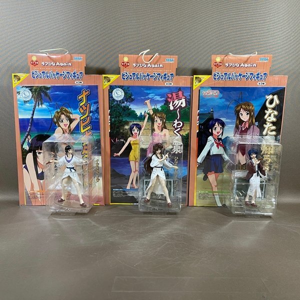 XB270●【 ゼガ ラブひなAgain ビジュアルパッケージフィギュア 全3種セット 】拍卖
