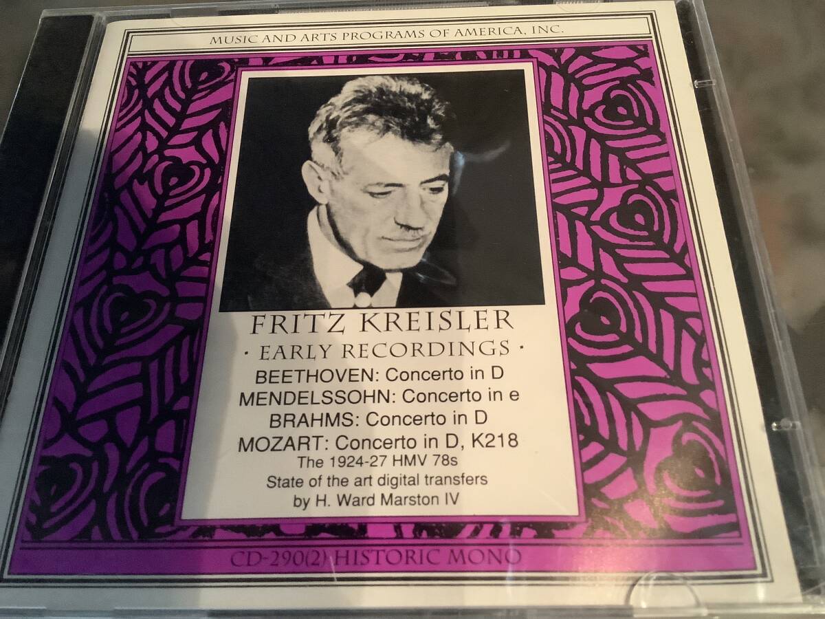 ☆クライスラー  メンデルスゾーン ブラームス ベートーヴェン モーツァルト バイオリン協奏曲 5月の風 他拍卖
