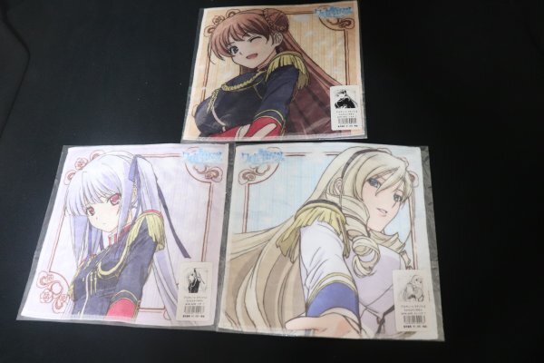 即☆ワルキューレ ロマンツェ もふもふミニタオル リサ/スィーリア/ノエル 3枚セット拍卖