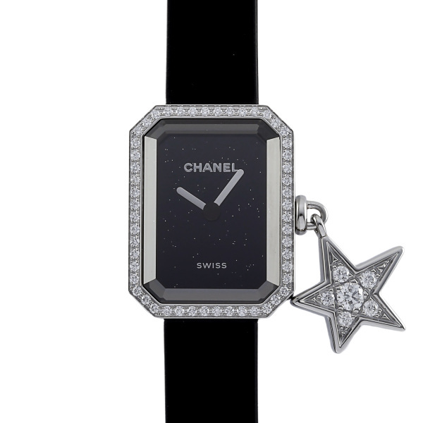 シャネル CHANEL プルミエール ラッキー スター H7943 ブラック文字盤 新品 腕時計 レディース拍卖