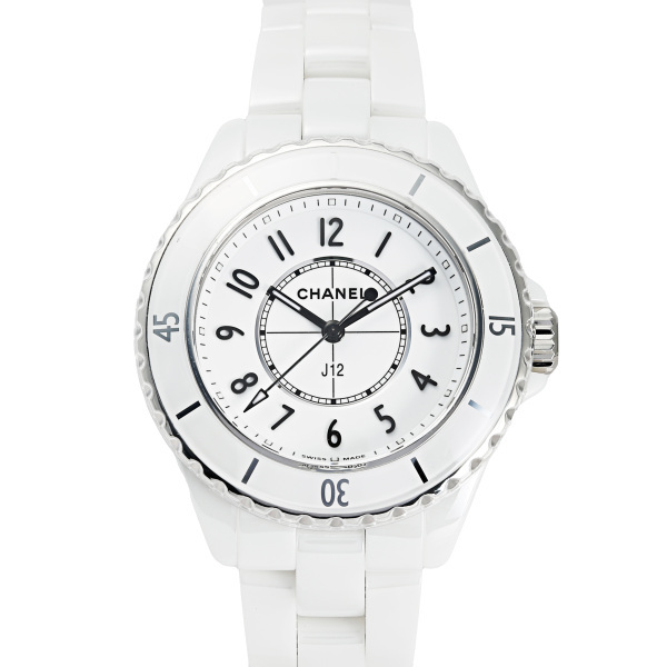 シャネル CHANEL J12 33MM H5698 ホワイト文字盤 新品 腕時計 レディース拍卖