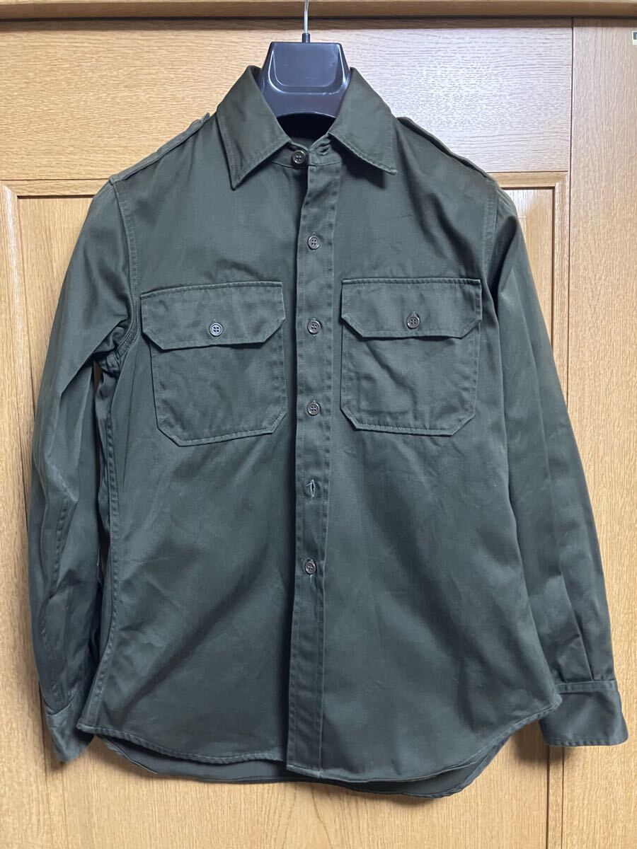 ANATOMICA ミリタリーシャツ カーキ アナトミカ拍卖