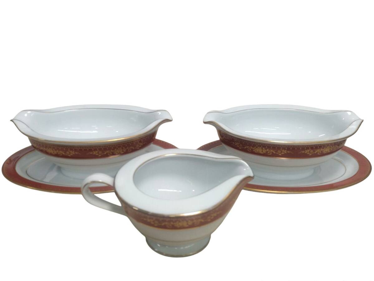 新品 未使用 ◎Noritake ノリタケ GOLDHILL ゴールドヒル スープカップ ソースポット セット クリーマー ティーセット 食器 6613 ブランド拍卖