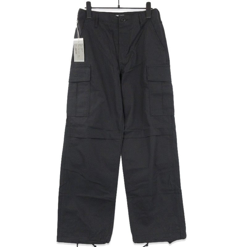 未使用 CIOTA シオタ Jungle Fatigue Pants 22SS PTLM-116L ジャングルファティーグパンツ Rip-stop ブラック 黒 2 タグ付き 71012305拍卖