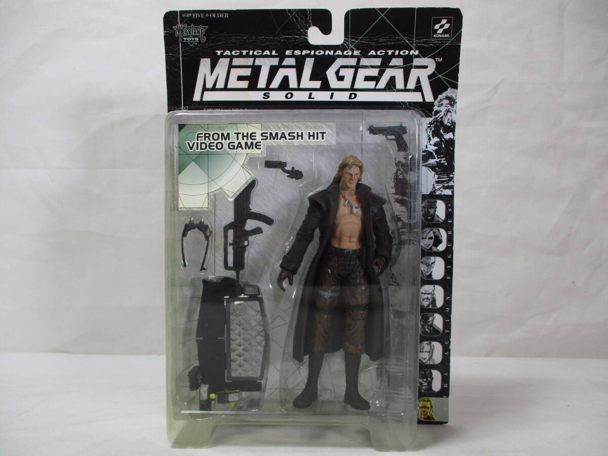 マクファーレントイズ メタルギアソリッド アクションフィギュア リキッド・スネーク 未開封品拍卖