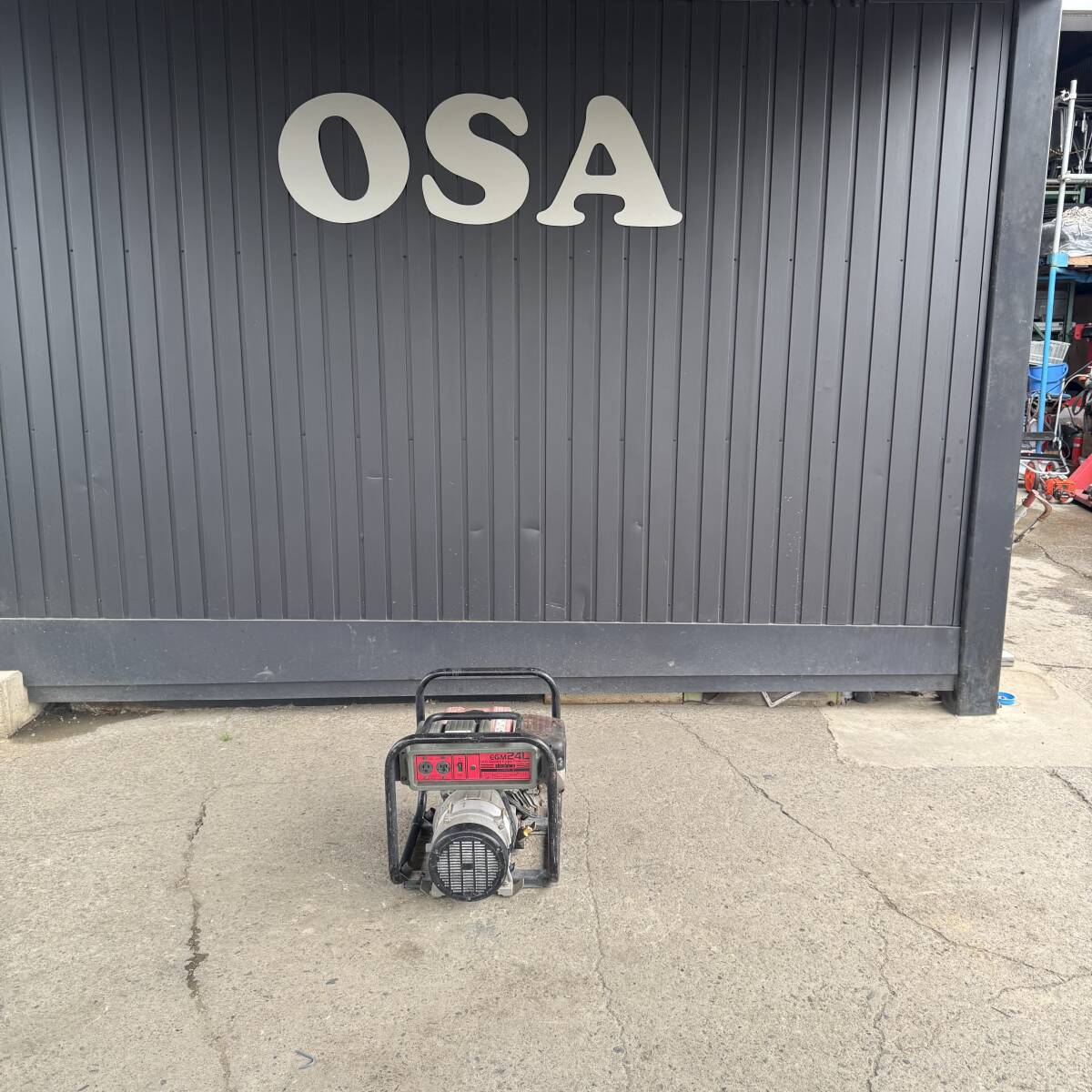 △ v 岐阜発/ 新ダイワ/ EGM24L/ 発電機/ 50/60Hz/ 実動 動画ジェネレーター/ 現状品/ R7.5/9 △拍卖