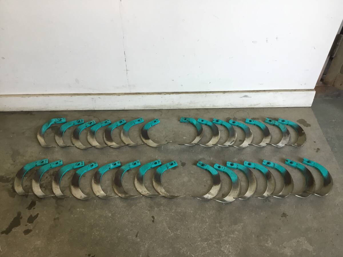 △ v 岐阜発/ 管理機/ ロータリー/ 替刃/ 中古品/ 29個まとめて/ 現状品/ R7.5/13 △拍卖