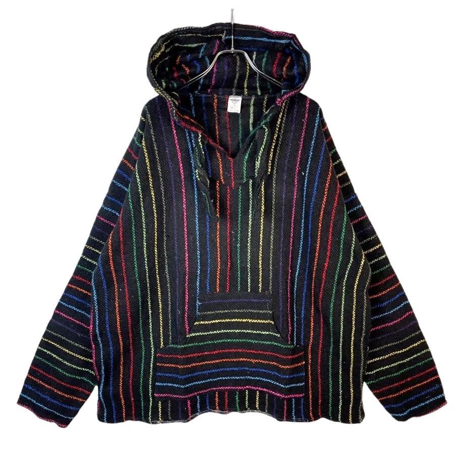 メキシコ製メキシカーノMexicanoメキシカンパーカーBAJAバハフーディメキパカ黒ブラック赤レッド黄色イエロー青ブルーピンクオレンジ50205拍卖