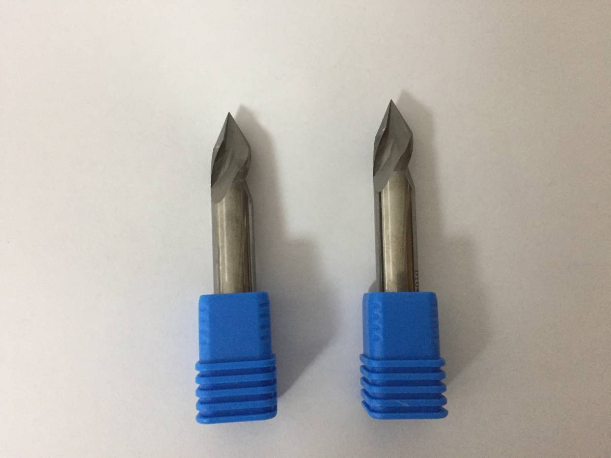 新品 RG 3枚刃 φ10 超硬 マルチ エンドミル 60° これ1本でV溝、面取り、センター揉み、側面加工がOK 。拍卖