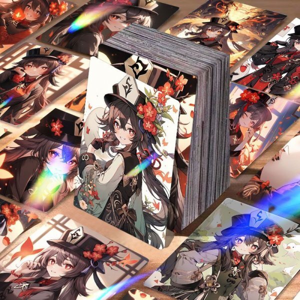 原神 胡桃 トレカ57X87 55枚入り 画像はイメージです拍卖