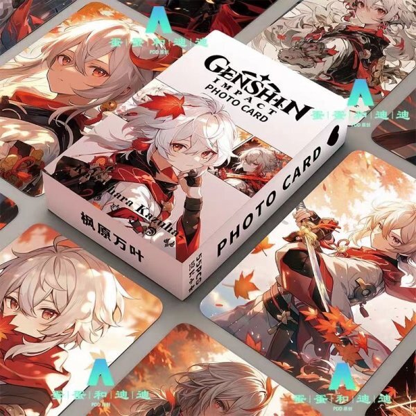 原神 楓原万葉 トレカ57X87 55枚入り 画像はイメージです拍卖