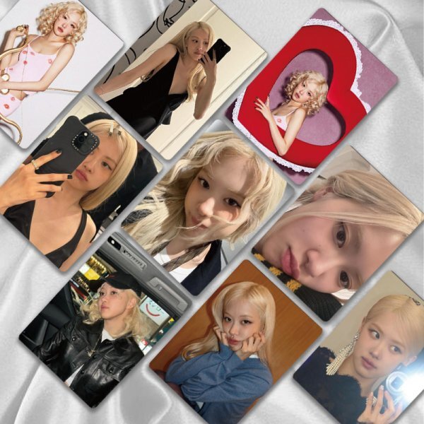 ブラックピンク ロゼ ROSE トレカ 57x87 50枚入り 画像はイメージです拍卖