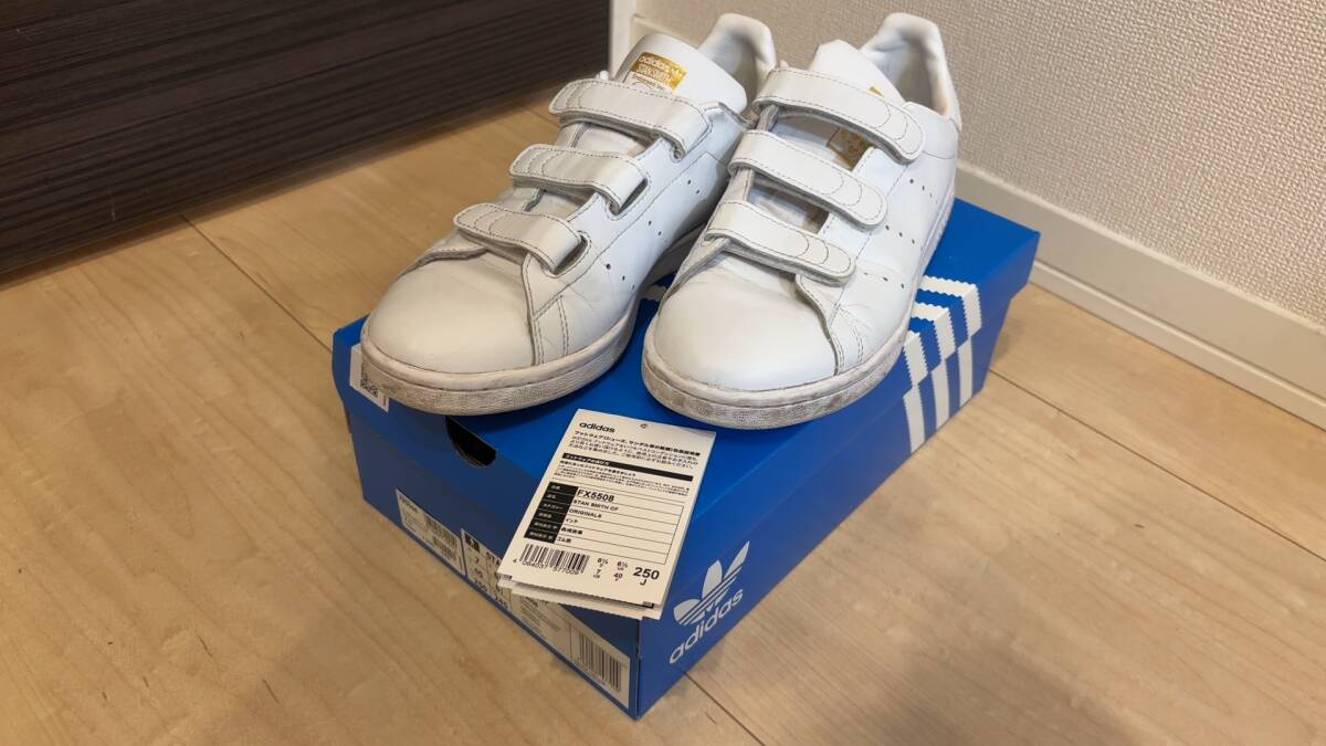 adidas(アディダス)スタンスミス(STAN SMITH) CF US7(JPN:25cm) FX5508 国内正規品拍卖
