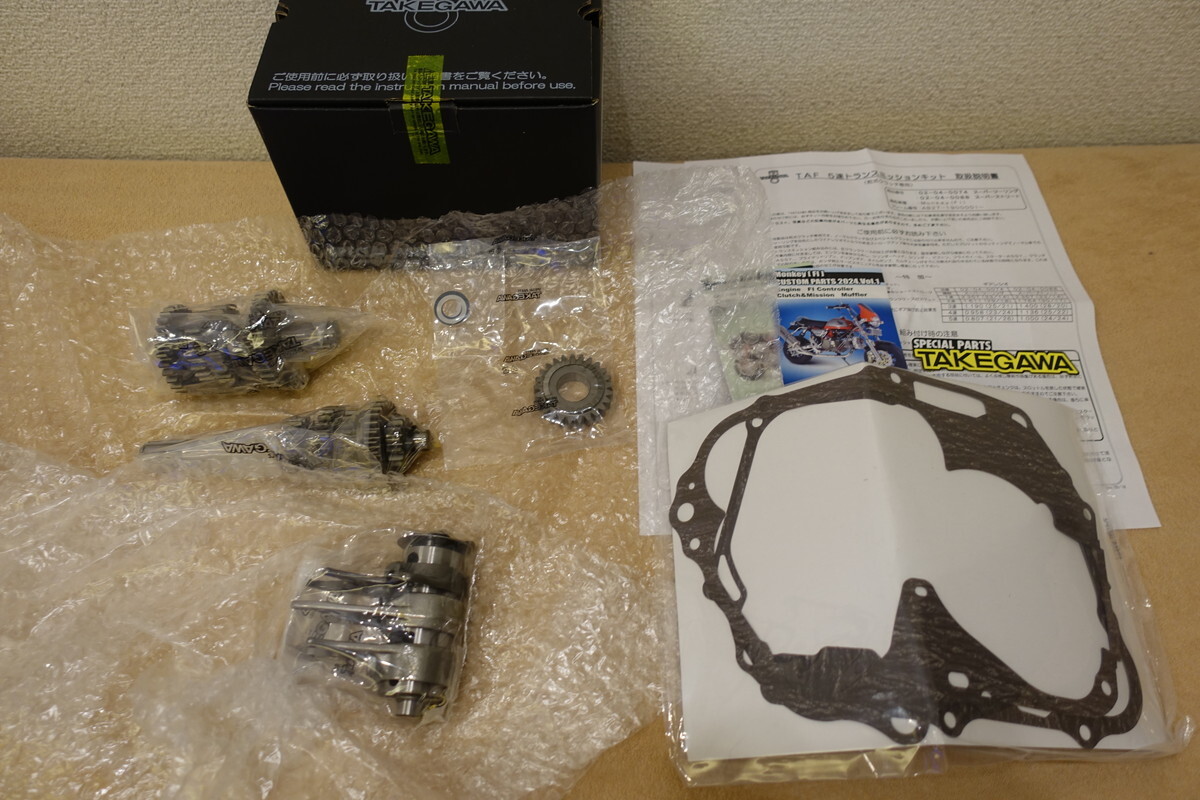 SP武川 モンキーFI AB27 TAF5速クロスミッションキット(Sツーリング/乾式クラッチ/リターン式) 02-04-0074 定価96,800円拍卖