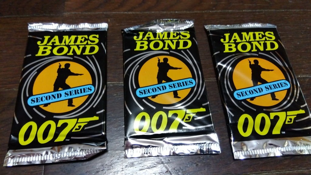 ジェームスボンド007 シリーズ2 トレーディングカード 3パックセット拍卖