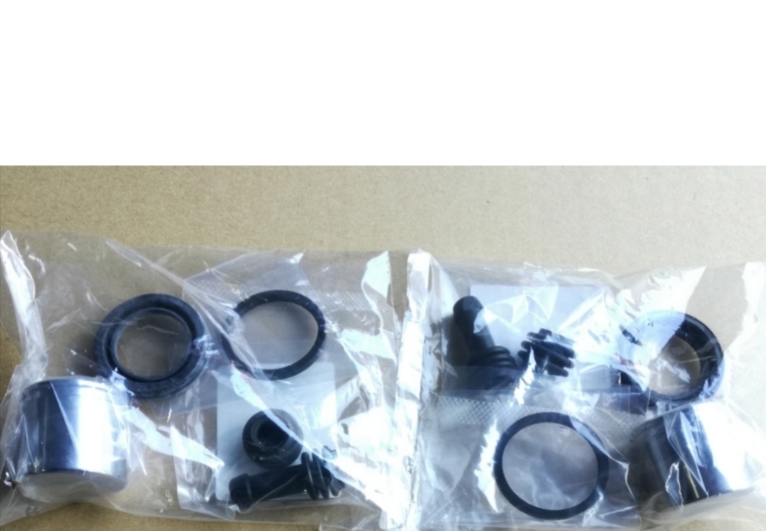 Kawasaki KR250 GPZ250 ベルトドライブ フロント ブレーキ キヤリパー ピストン オーバーホール オイルシール OH セット 1台分 拍卖