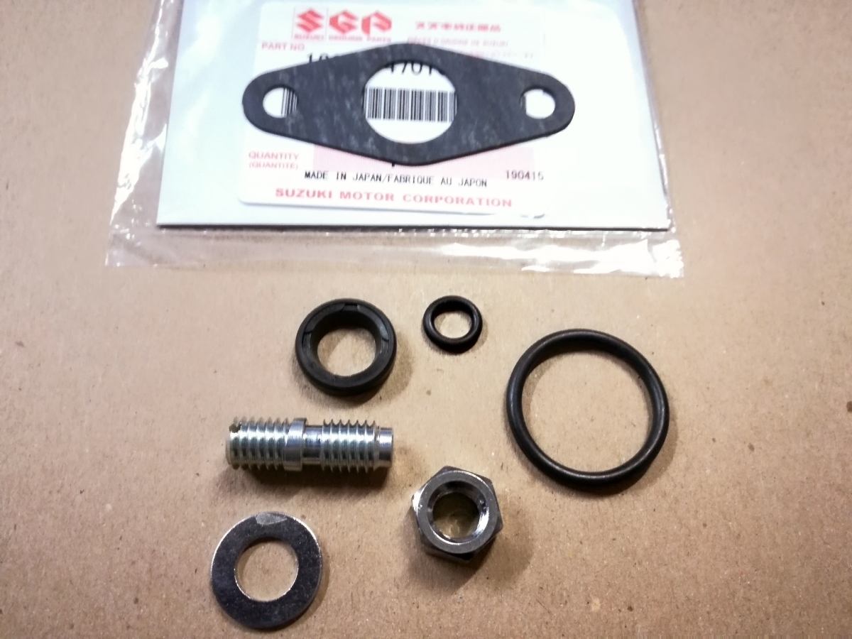 ペイペイSUZUKI GSX400E ザリ ゴキ GSX250E カム チェン テンショナー オーバー ホール キット オイル シール セット拍卖