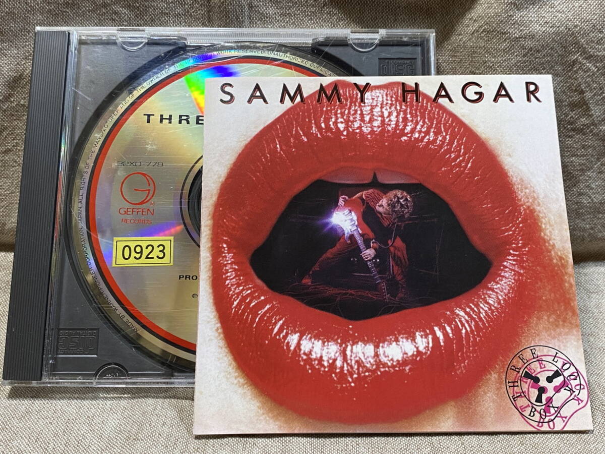 SAMMY HAGAR - THREE LOCK BOX 32XD-779 国内初版 日本盤 廃盤 レア盤拍卖