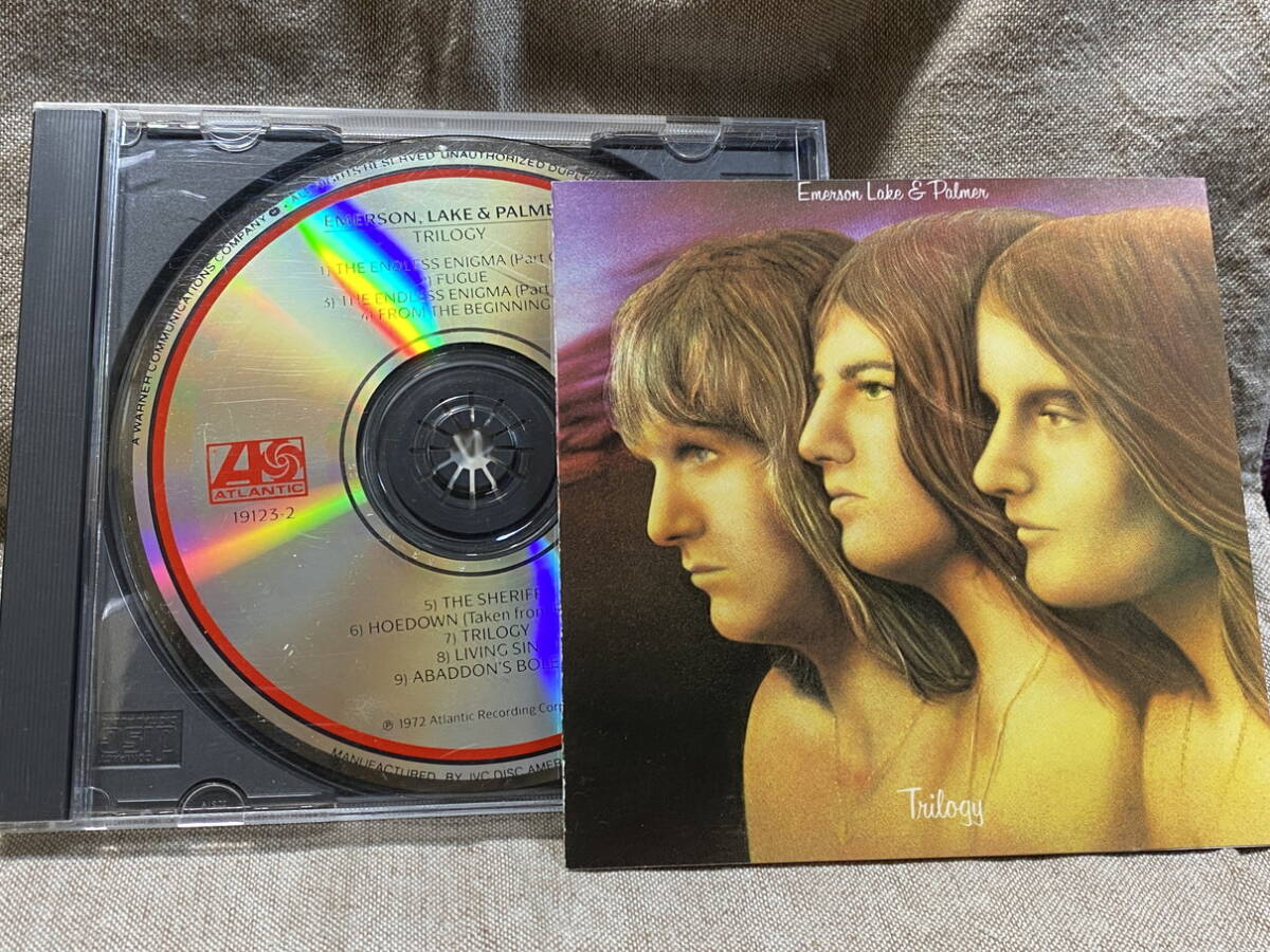EMERSON, LAKE & PALMER - TRILOGY 初期US盤 JVCプレス拍卖