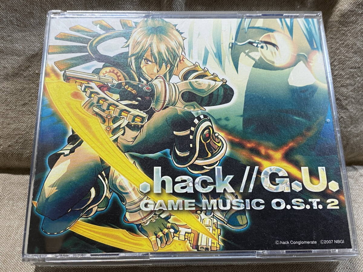 .hack//G.U. GAME MUSIC O.S.T.2 VICL-62289 廃盤 レア盤拍卖