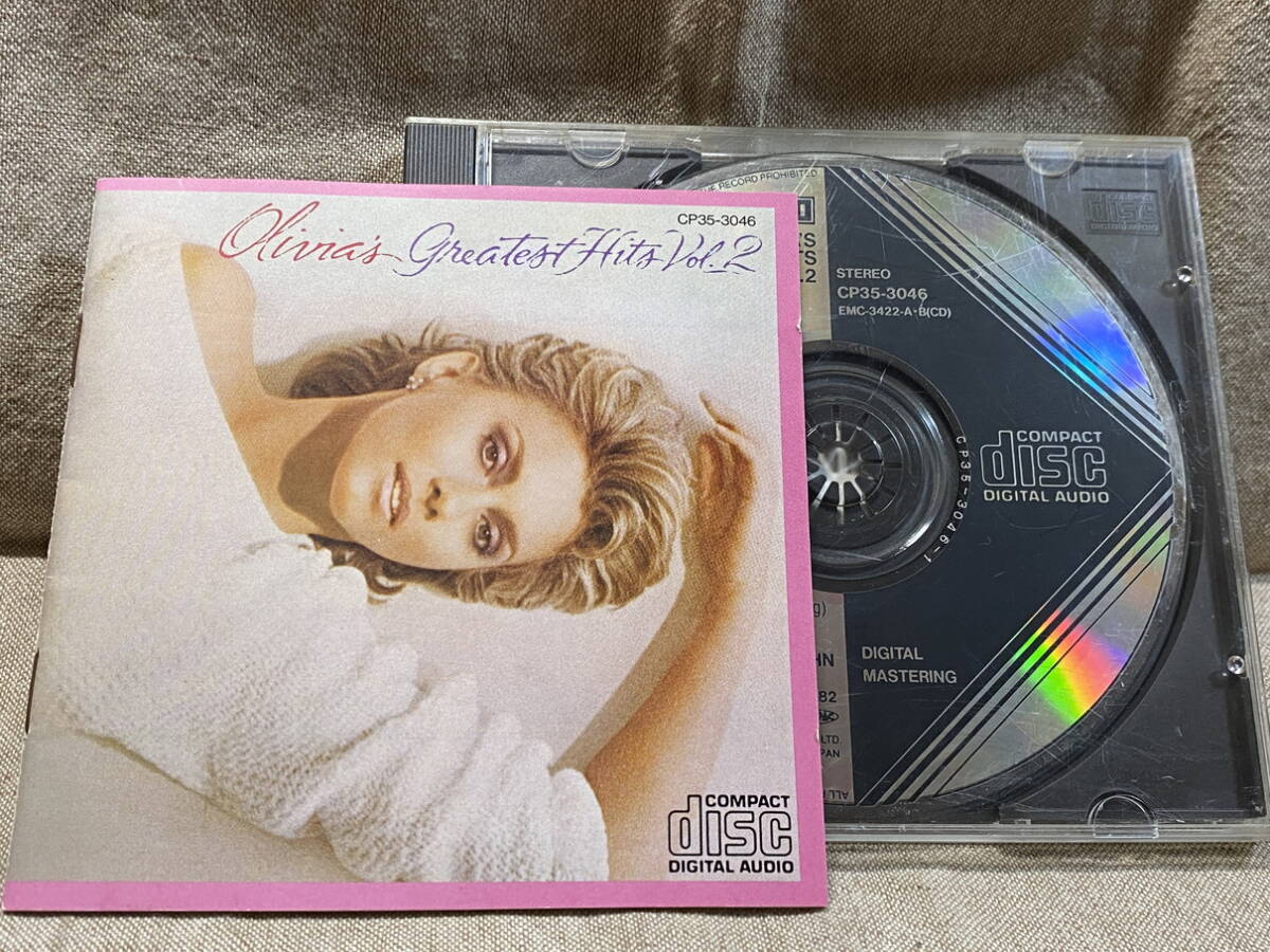 OLIVIA NEWTON-JOHN - OLIVIA'S GREATEST HITS VOL.2 CP35-3046 打刻マトリクス1A1 国内初版 1stプレス 税表記なし3500円盤 BLACK TRIANGLE拍卖