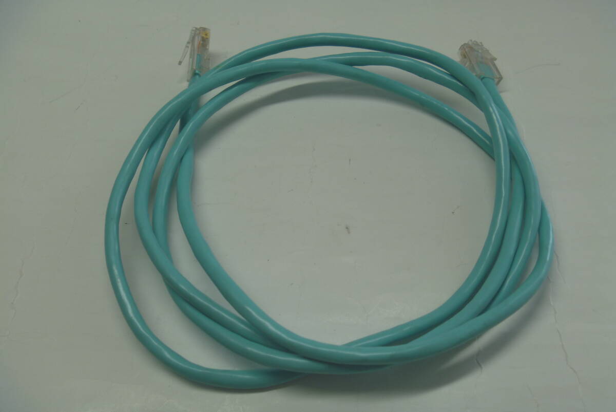 【LANケーブル】約150cm・空色★CAT5★送料〒180円★LAN配線・ルーター・ハブ★パソコン接続★カテゴリ5★ネットワーク◆1853拍卖