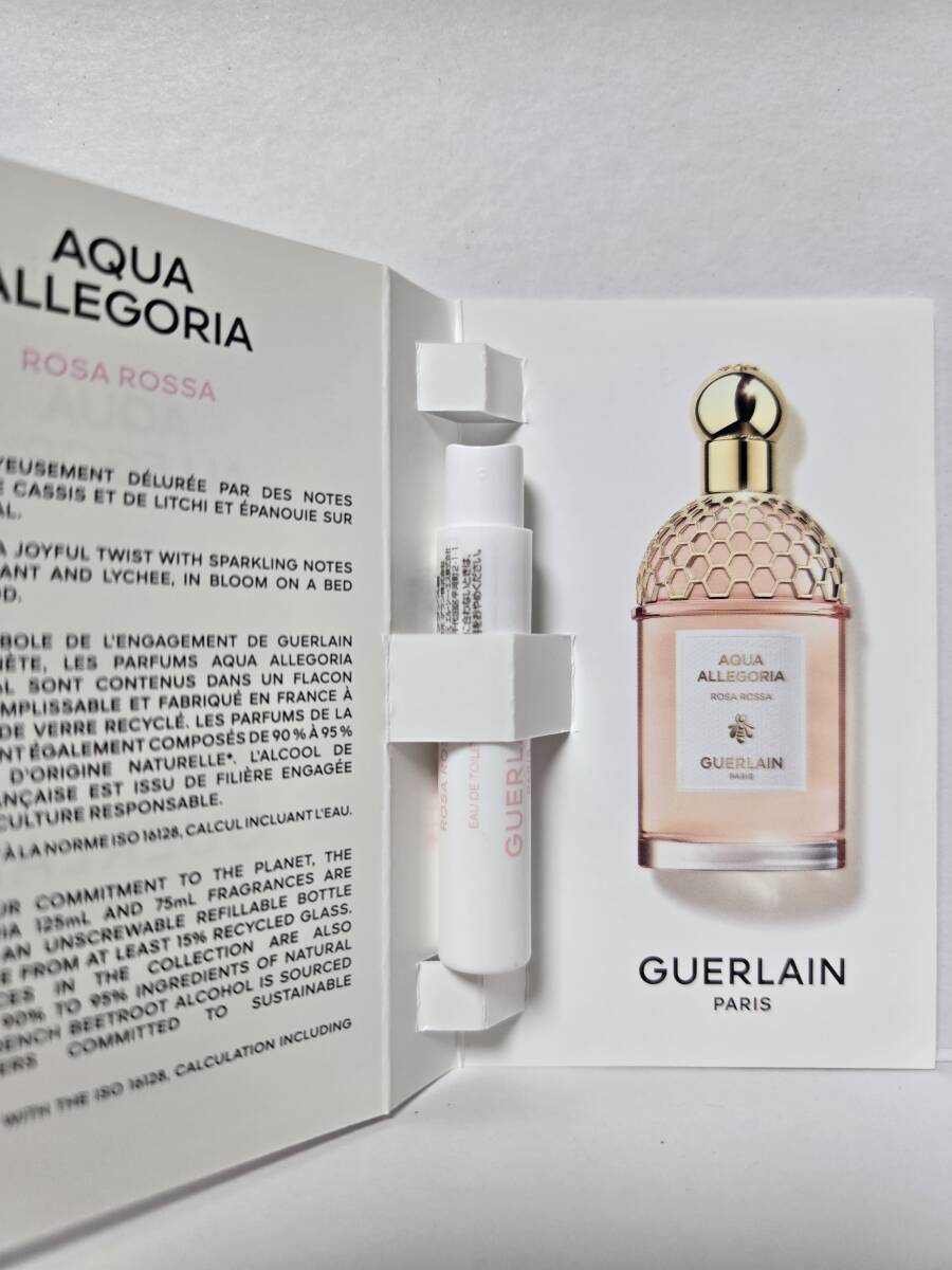 新品★GUERLAIN ゲラン アクア アレゴリア ローザ ロッサ<オーデトワレ>♪フレグランス 1ml♪香水★サンプル拍卖