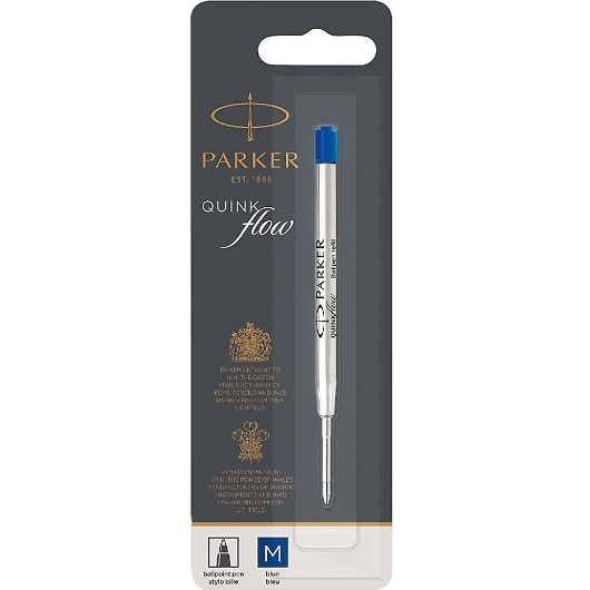 PARKER パーカー ボールペン 替芯 リフィール(クインクフロー) ブルー M 1950371拍卖
